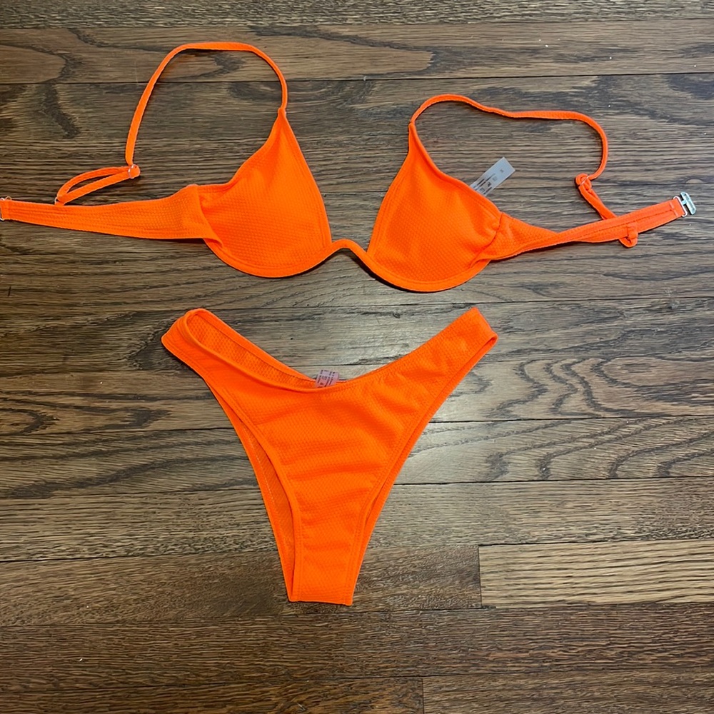 Orange Bikini size small